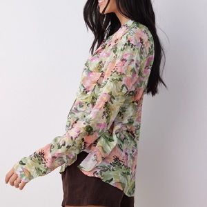 BELLA DAHL
FULL BUTTON DOWN HIPSTER SHIRT